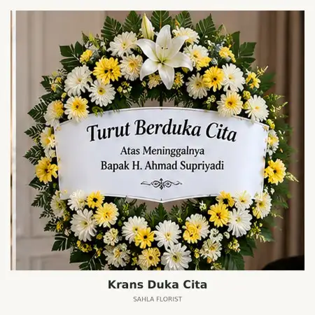 Krans Bunga Duka Banyumanik